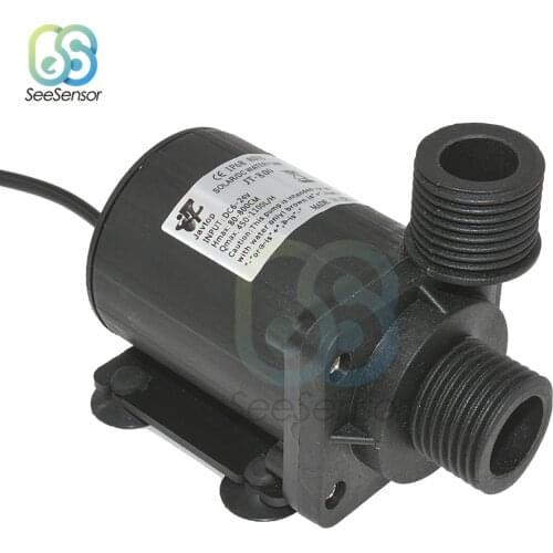 800L/H 5m DC 12V 24V Solar Brushless Motor Water Circulation Water Pump Submersibles Water Pumps 22W