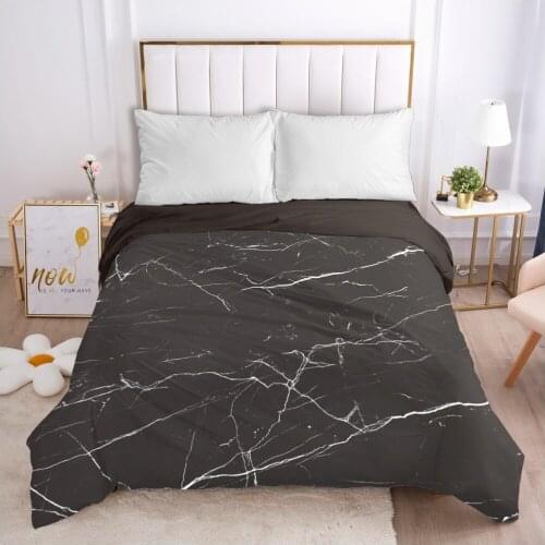 Black Duvet cover Quilt/Blanket/Comfortable Case Double King Bedding 140x200 240x220 200x200 for Home White
