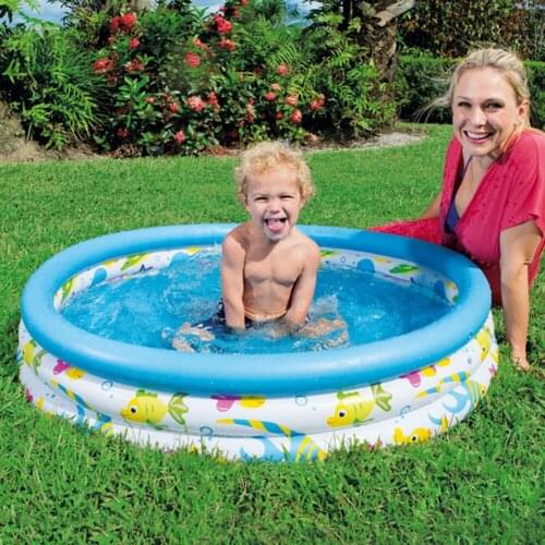 Baby Swimming Pool Child Summer Kid Water Toys Inflatable Bath Tub Round Lovely Animal Printed Play Center Indoor Outdoor