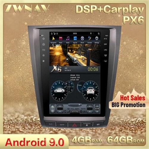 Tesla Screen Android For Lexus GS GS300 GS350 GS450 GS460 2004 2005 2006 2007 2008 2009 2010 2011 2012 Radio Audio GPS Head Unit