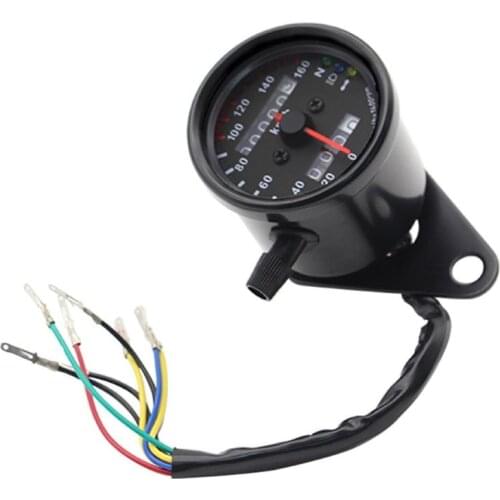 Hot Sale Motorcycle Speedometer Multi-function Universal Motorcycle Speedometer Odometer with Turn Signal Headlight Indicator