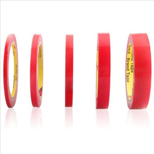 6mm-20mm Clear Double Sided Acrylic Adhesive Tape Strong PET Tape Transparent No Trace Car Auto Decals Decoration