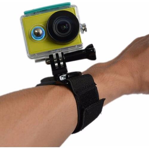 RYH 360 Degree Rotation Hand Wrist Strap Mount for Gopro Hero 9 8 7 6 5 4S MAX Xiaomi Yi Sjcam SJ4000 SJ5000 OSMO Action Camera