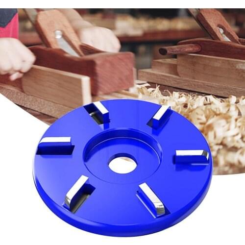 Grinding Disc Sharp Rust-proof 6-teeth Arc Metal Wood Grinding Disc for Angle Grinder Wood Carving Tools