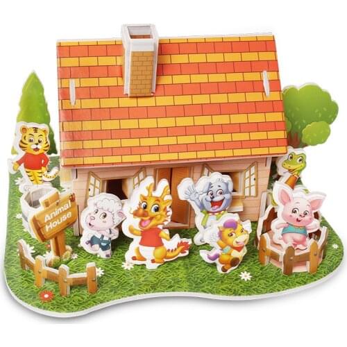 Construction toy Games For Children puzzles Montessori Toys Girls For 3d Puzzles Adults Wooden Puzzle Educational children toys