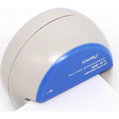Japan ASMIX electric letter opener mini shredder stainless steel letter opener convenient office and school supplies