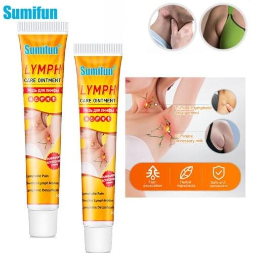 Sumifun 1Pcs Lymphatic Detox Cream Drainage Mammary Accessory Lymph Ointment Lymph Node Anti-Swelling Body Relax Cream