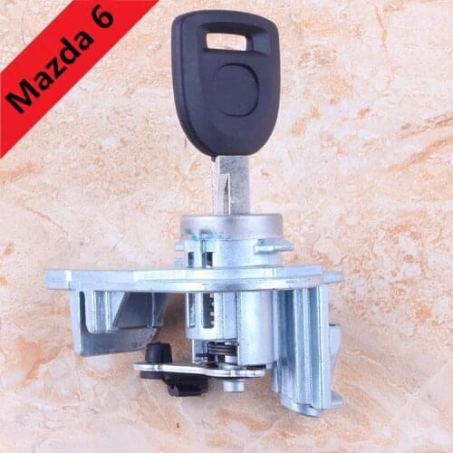 Free Shipping Left Front Car Door Lock Cylinder For Mazda 6 Version Car Locks