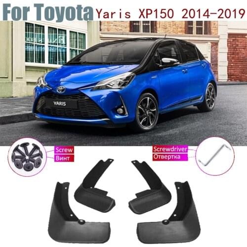 Fender Mud Guard Splash Flaps Mudguard Accessories Mudflap For Toyota Vios Yaris XP150 Hatchback 2019~2014 2018 2017 2016 2015