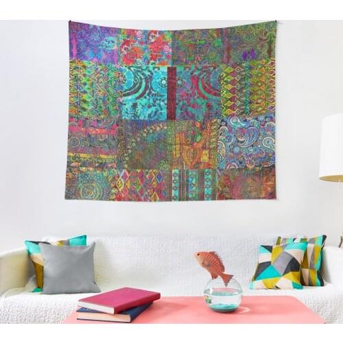Bohemian Wonderland TMandala Tapestry Wall Decoration Indian Mandala Tapestry Wall Hanging Bohemian Sleeping Pad Tapestries