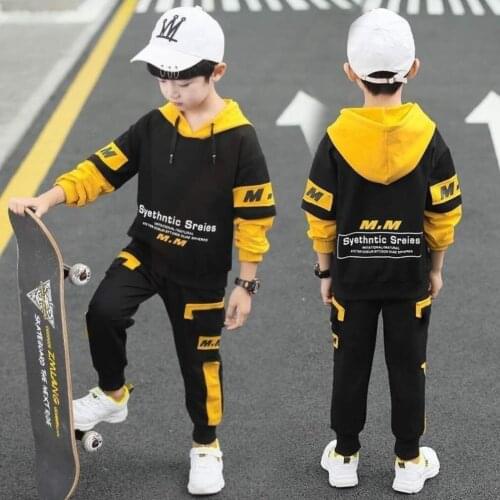 Baby Boys Clothes Sets New Childrens Boys Suits Spring Autumn Hoodies Jacket Toddler Boy Pants Sports Suit Long Sleeve