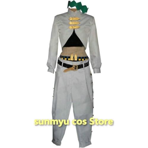 JoJos Bizarre Adventure Rohan Kishibe Cosplay Costume Custom Size Halloween