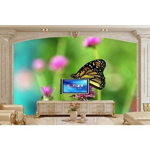 Closeup Butterflies Animals wallpapers, living room sofa TV wall bedroom 3d wall murals wallpaper nature papel de parede