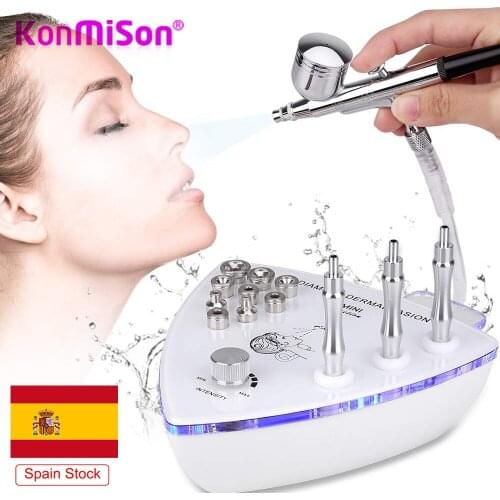 Diamond Microdermabrasion Machine Big Suction Facial Peeling Care Salon Equipment Vacuum Spray For Personal Home Use Device