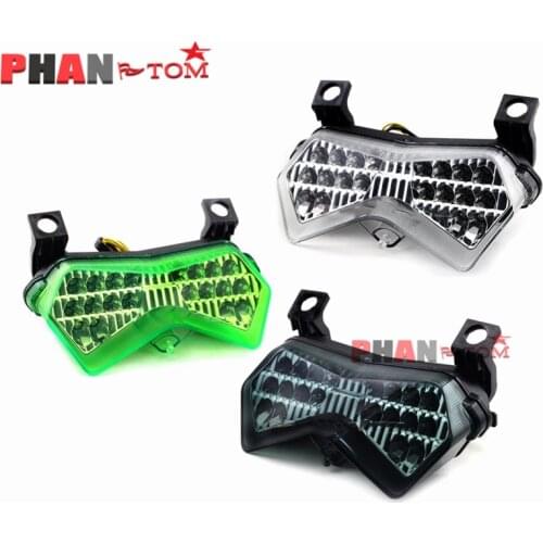 Motorcycle LED rear taillights brake tail turn signal light For Kawasaki ZX-6R ZX6R 2003 2004 Z750 2003-2006 Z1000 2003-2005