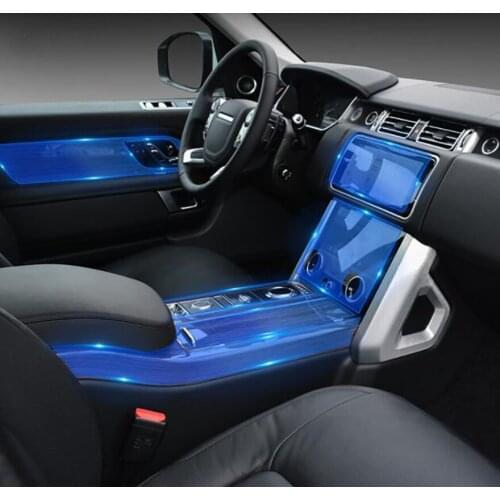 For Land Rover Range Rover 2013 2014 2015 2016 2017 Interior Sticker Transparent protective film Car Accessories
