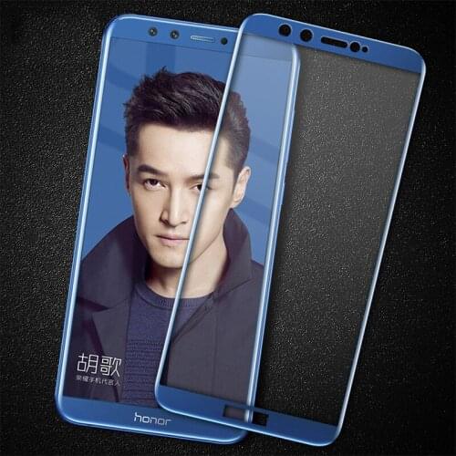 Full Glass For Huawei Honor 9 Lite Tempered Glass 0.3mm 9H Full Cover Full Screen Protector Glass For Huawei Honor 8 Lite Glass