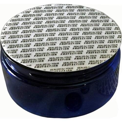 100Pcs Press Seal Cap Liners 20mm/24mm/28mm/38mm/50mm Black Font Cosmetic Jar Bottle Pot Foam Safety Tamper Food Gasket Seals