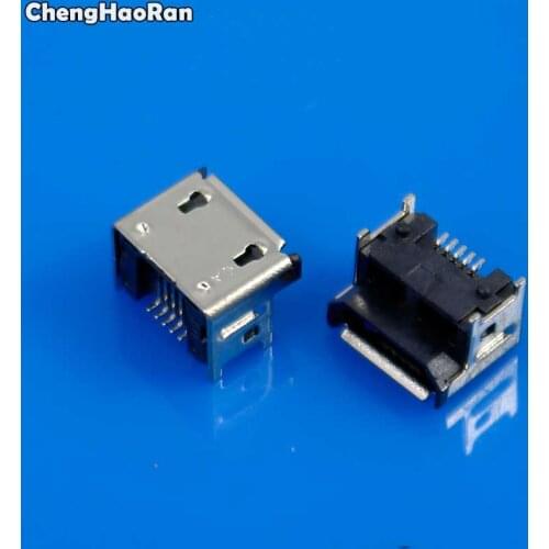 ChengHaoRan Micro USB Jack Charging Port Socket for Western Digital External Hard Drive etc Data Connector 5-pin