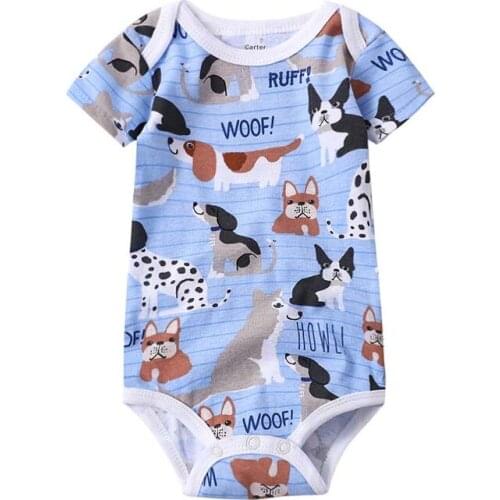 Baby Bodysuit Newborn Clothing Cotton Body Baby short Sleeve Underwear Infant Boys Girls Clothes Babys Sets