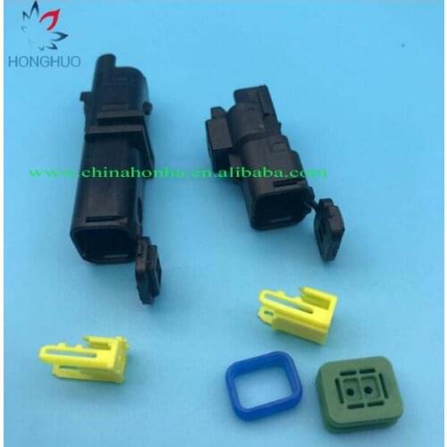 2 Pin DJ7027A-1.5-11/21 Female Male for Turn Light Plug for Lamp Socket FCI Car Sensor Connector For Auto Truck 2P