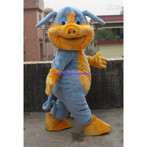 Hot sale Foam Adult cute pig mascot costume carnival costume fancy dress costumes school mascot college mascot