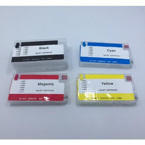 YOTAT refillable Ink cartridge for HP950 HP951 Officejet Pro 8100 8600 8610 8620 8630 8640 8660 251dw 276dw printer