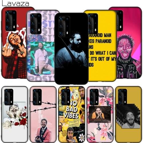 Lavaza K107 Post Malone Soft Case for Honor Note 6A 7A 7C 7X 8 8A 8C 8X 9 9X 10 20S 30 9A 10X Y6P Lite Pro