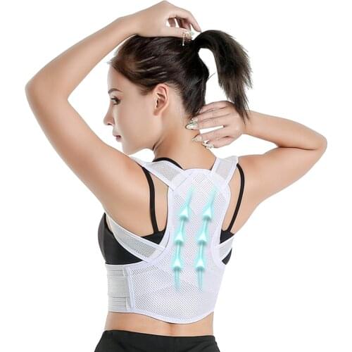 Invisible Back Brace Adjustable Breathable Back Posture Corrector Corset Band Support Belt New Posture Correction for Women