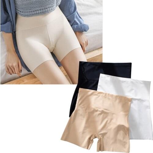 High Waist Sexy Lace Underwear Women Safety Shorts Pants Seamless Nylon Panties Emptied Boyshorts Boxers Shaper Girls