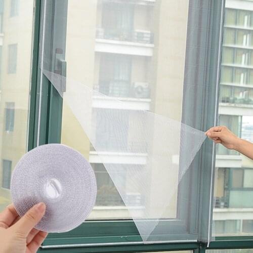 Fix Net Window Adhesive Anti Mosquito Fly Bug Insect Repair Screen Wall Patch Stickers Mesh Screen Window Net Mesh Sticker