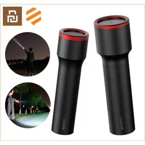 BEEBEST Rechargeable Flashlight IPX7 Waterproof LED Light Emergency Seaching Torch Night Lighting For Outdoors Camping SOS