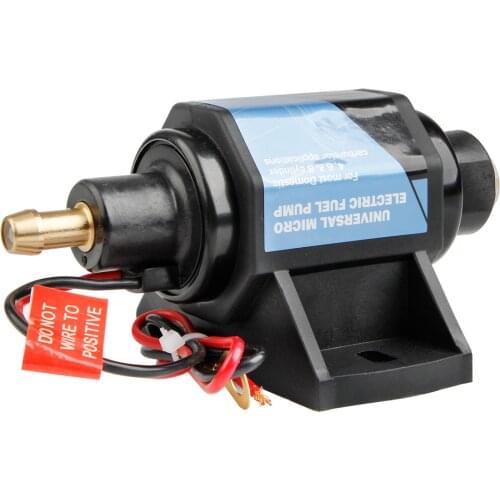 Universal 12s Micro Electric Gas Fuel Pump 35 GPH 4-7 psi External w/ Carburetor