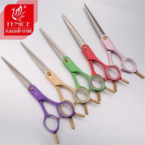 Fenice High-end 6 Inch Professional Dog grooming Scissors Cutting Straight Shears Pet Grooming Tools Tijeras Makas
