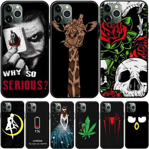 YIKS Soft TPU Silicone Cases for iPhone 11 Pro Max Phone Case For iPhone 6s 6 7 8 Plus X XS XR Coque Frosted Fundas Back Cover