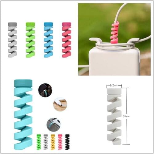 New 1/6/10pcsCharging Cable Protector Saver Cover For Apple iPhone USB Charger Cable Cord Adorable Protective Sleeve For Phones