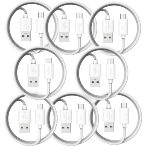 10PCS Charge Cable Micro USB Type C 8Pin USB C Cable For iPhone XR XS Max X Charger USB Cable For Samsung Huawei Xiaomi LG Nokia
