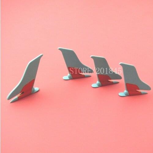 20Pcs Plastic Mini Letter Knife Letter Mail Envelope Opener Safety Paper Guarded Cutter Blade Office Equipment Canvas Boat Shape