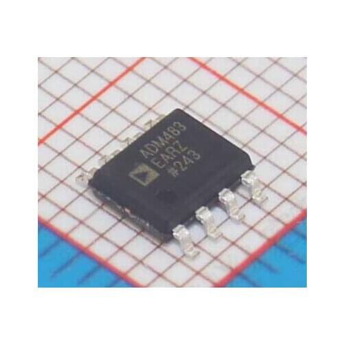 ADM483EARZ ADM483EAR ADM483 ESD protects RS-485 transceiver chip from imported original spot
