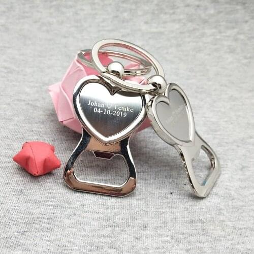 LOGO home Keychain with Metal Beer opener custom free with your logo text and name 10pcs free to custom with your logo text