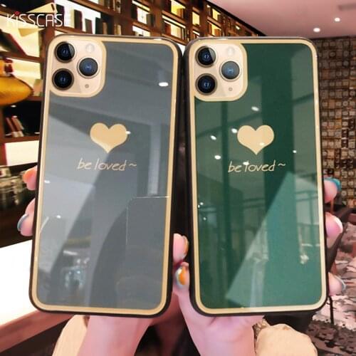 KISSCASE High Quality Case For iPhone XR XS MAX X 10 11 Pro Max Full Coverage Tempered Glass Case For iPhone 8 7 6 6s Plus Capa