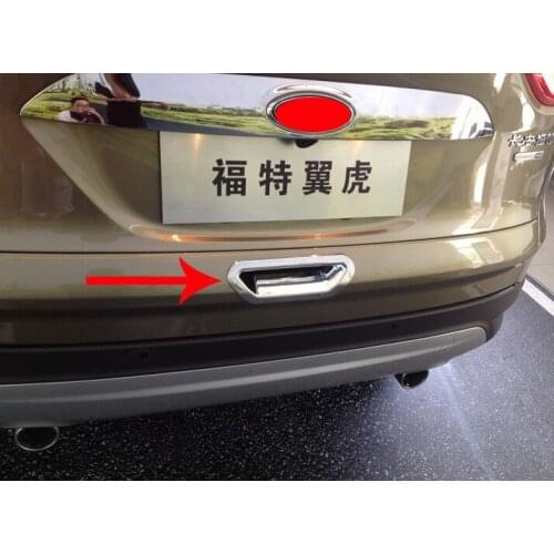 For Ford Escape Kuga 2013 2014 2015 2016 ABS Chrome Car Decoration Rear Door Handle Cover Trim Molding