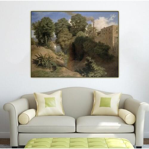 Holover Jose Maria Velasco"The San Angel Goatherd"Canvas Oil Painting Western Art Decor Poster Wall Home Aesthetic Decoration