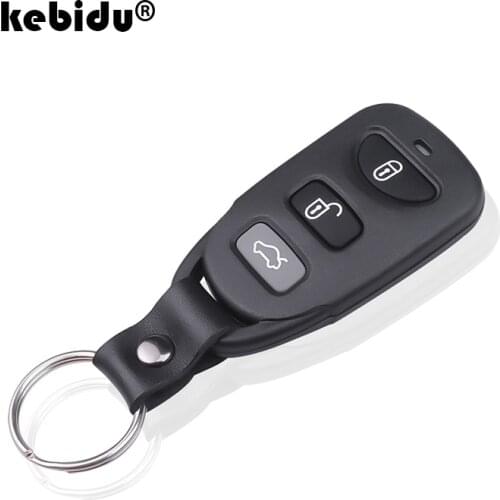 Kebidu Remote Control Copy 3 Channel Cloning Duplicator Key Fob A Distance Learning Electric Garage Door Controller 433 MHz RF