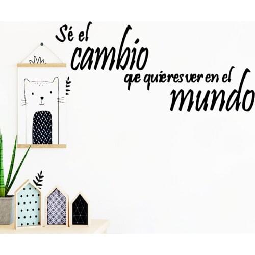 Classic quotes Home Decor Modern Acrylic Decoration For Home Decor Living Room Bedroom Pvc Wall Decals