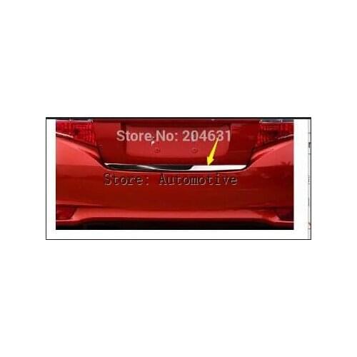 For Toyota Vios/Yaris 4dr Sedan 3rd Generation Chrome Rear Trunk Lid Gate Cover Trim 2014 2015 2016 2017