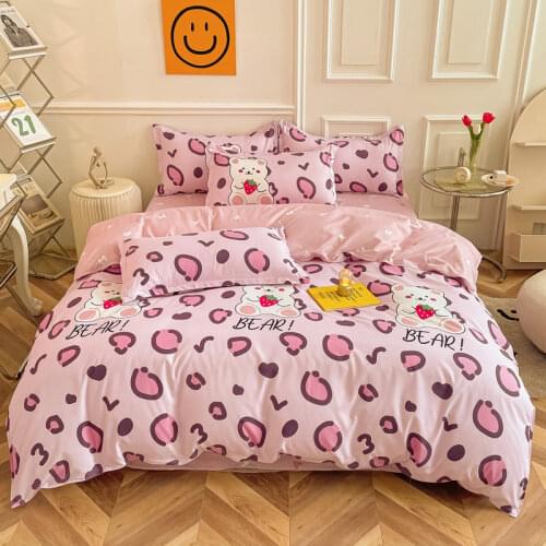 Mylb Four seasons Comforter bedding sets duvet cover+Bed linen+Pillow covers 3/4Pcs Twin Full Queen King SizeAB side Bedding Set