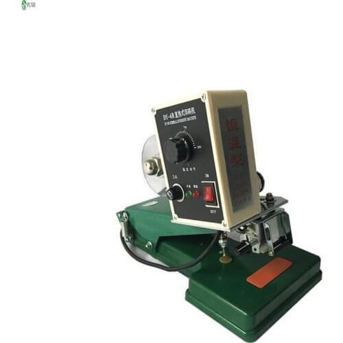 Manual Direct thermal constant temperature Color band code machine Print the production date Printing machine carbon band tool