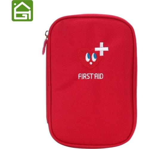 First Aid Bag Bonus Compact for Emergency at Outdoor Car, Camping Survival Medical Pouch