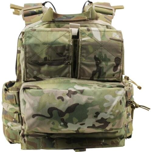 Tactical Zipper Panel Back Pack Bag 500D For CPC/AVS/JPC 2.0 Vest